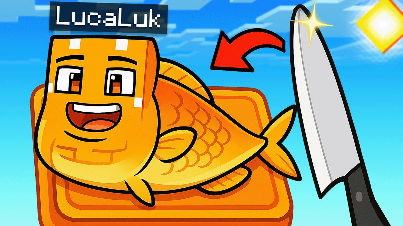 L-am *PESCUIT* Pe LucaLuk in Minecraft !