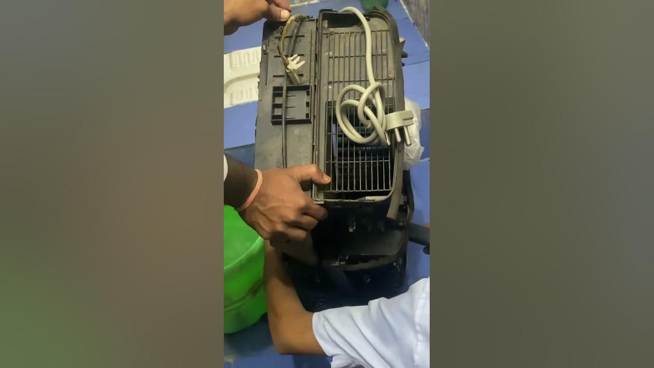 How to Clean Portable AC ?? Step By Step Bluestar AC Cleaning Process