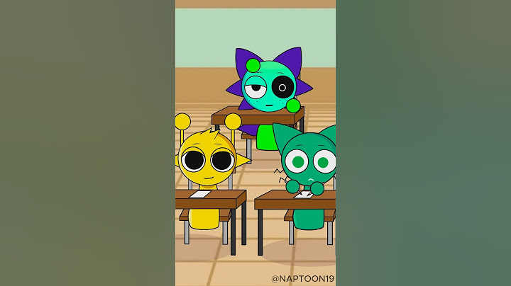 Sprunki Sleeping in Class Trick Animation #sprunki #shorts #animation
