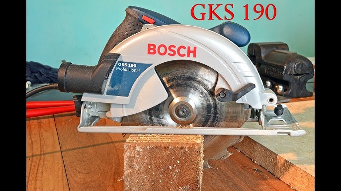 BOSCH GKS 190 PROFESSIONAL CIRCULAR SAW - In depth review - YouTube