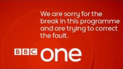 BBC News is fault