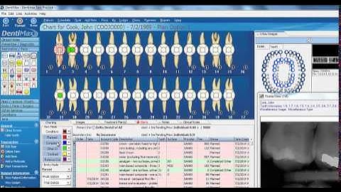 Clinical Charting | DentiMax Dental Software Features