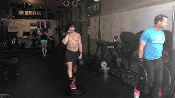 Mixed Rack Suitcase Front Foot Elevated Split Squat