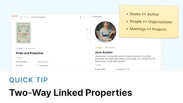 New Feature: Two-Way Linked Properties