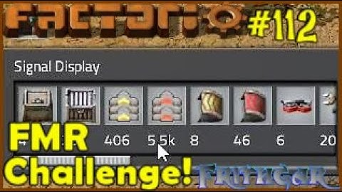 Factorio Million Robot Challenge #112: Visual Signal Mod!