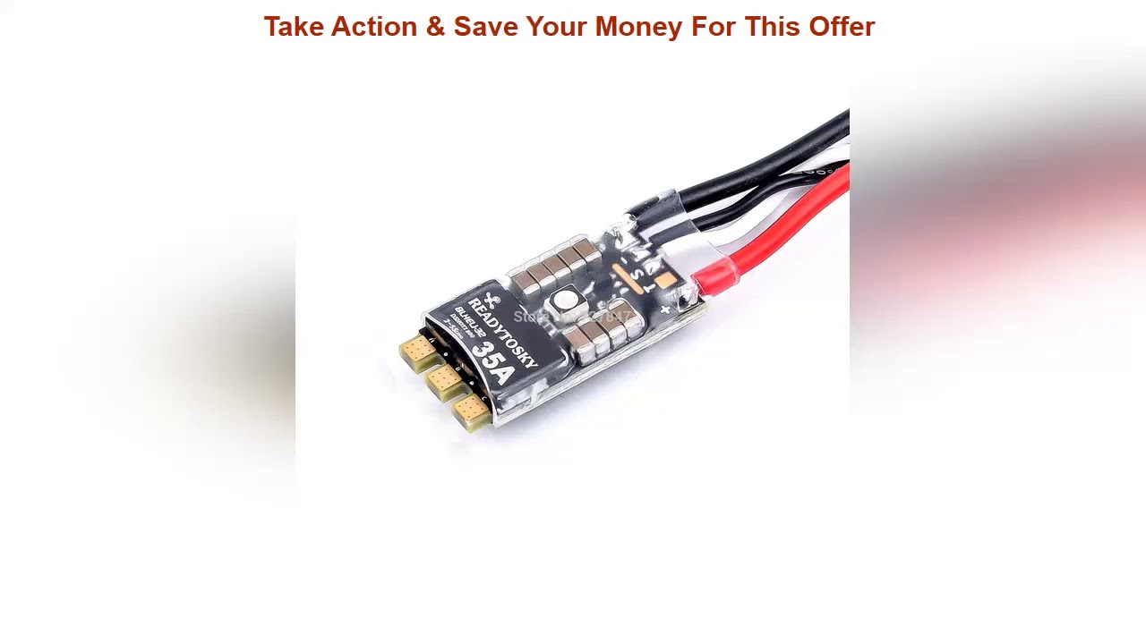 Best 4pcs 2-5S 35A BLHeli_32 BLheli 32bit ESC Built-in LED Support Dshot1200 Multishot for FPV RC R