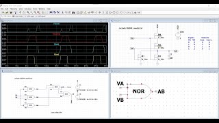 LTspice tutorial 20: Design and simulation of Half Adder circuit using LTspice