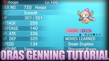 Pokemon ORAS: Pokegen PKHeX Web Browser Injection Genning Tutorial!