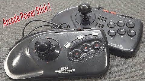 The Sega Arcade Power Stick I & II in 2022 !