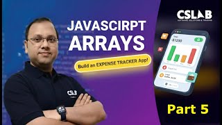 🔥 Learn Arrays  in Javascript with expense tracker in Hindi - part 5 tutorial #coding #javaScript