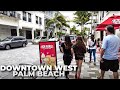 Walking Downtown West Palm Beach, Florida