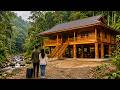 He Built His Own House Just to Marry This Girl./By@KongSurvivalOffGridLiving
