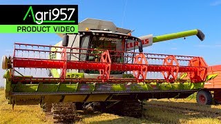 YIELDTRAKK RICE HARVEST MAP: PRECISION HARVESTING by TOPCON | CLAAS LEXION 760 - TREBBIATURA RISO