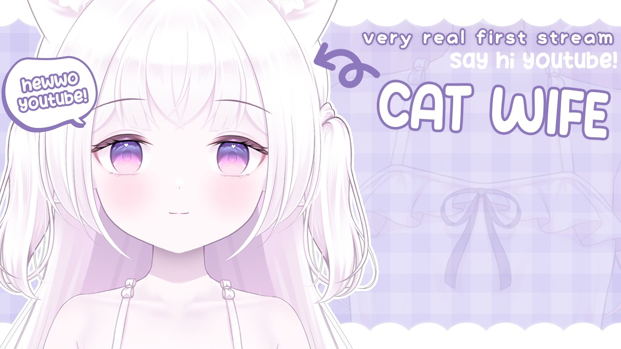 papa, mite!!!! cute cat dayo !~ 【Redebut? Stream? IDK let's say hi to new lulu!】