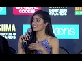Amritha aiyer sharing her experience for being nominated for SIIMA 2019