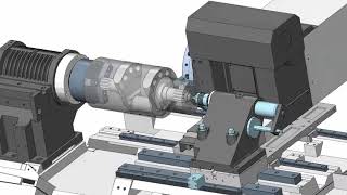 MASTERCAM _ YCM_TC16LMB_SHAFT MACHINING AND SIMULATION