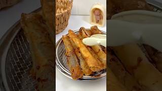 Bikin Piscok super renyah ternyata gampang banget #jajanan #food #recipe #shortvideo #shorts