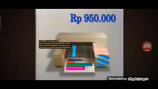Iklan Hewlett-Packard - DeskJet Printers (Ver. 2) (1994) @ RCTI, SCTV, TPI, & ANteve
