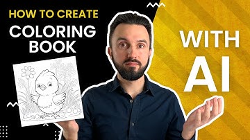 The new age of super fast creating coloring books ever - Midjourney step-by-step tutorial