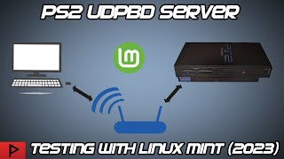 Testing UDPBD Server Using Linux Mint in VirtualBox and PS2 (2023) @ProjectPhoenixMedia