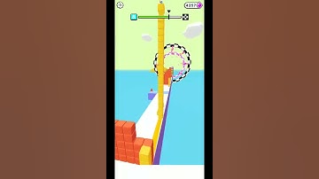 😱⏫⏫ cube surfer! game of play game #shorts #cubesurfer level 3
