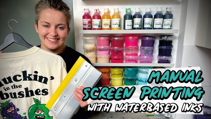 pilot mor Nord How to screen print with waterbased inks. We visited Magna Colours to learn  from the best! - YouTube