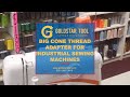 Tutorial - Big Cone Thread Adapter - Goldstartool.com - 800-868-4419