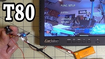 FXT T80 Nano CMOS FPV Camera Review 📸