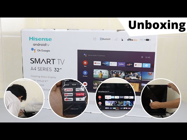 Hisense - 32inch Class A4 Series LED HD Smart Android TV