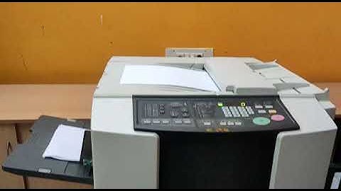 RISO CZ180 Digital Duplicator for Schools and college