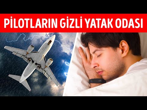 Video: Uçuş görevlilerinin yatağı var mı?