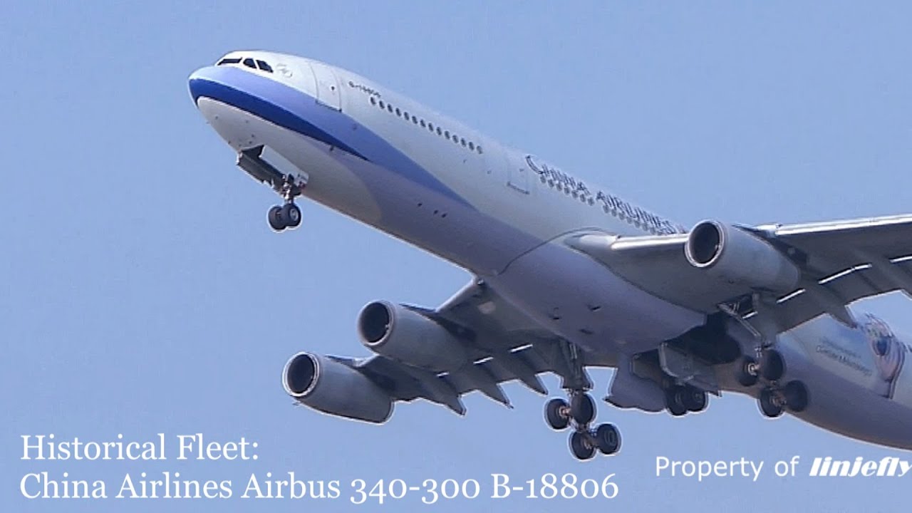 CI 中華航空 Planetags A340-300 白色 China Airlines A340-300 B-18801 – MotoArt PlaneTags