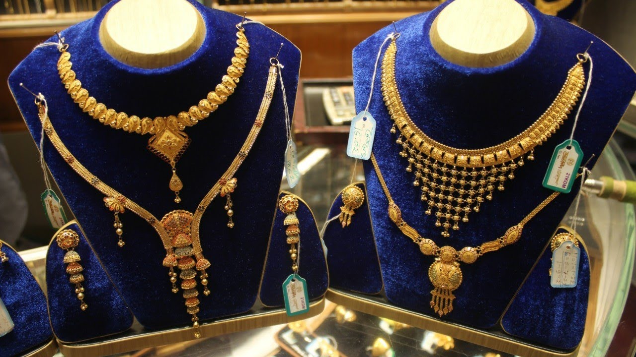১ ভরির সোনার নেকলেস এর দাম ও কালেকশন /gold lahori earing price bd