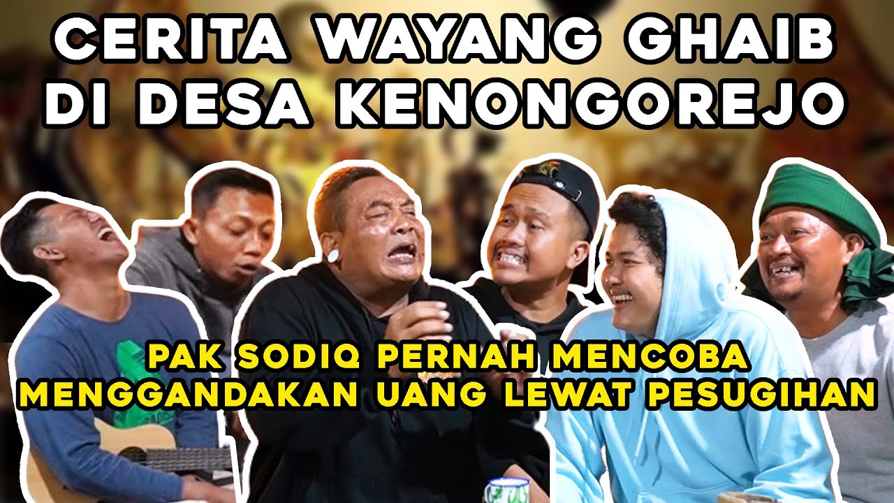 SODIQ KULOT GEGER! UNGKAP MISTERI WAYANG GHOIB DI KENONGOREJO | KEDUNG PADHAS JEBUL PUSAT PESUGIHAN~