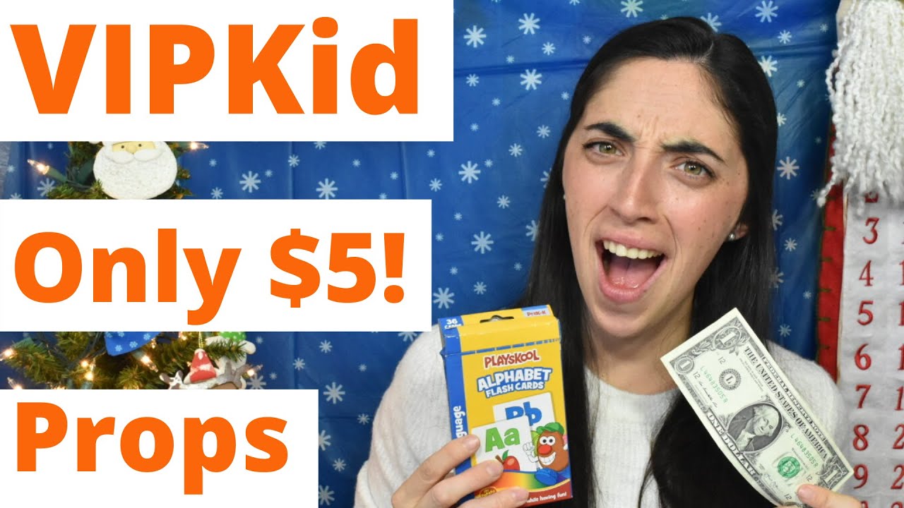 The ONLY 5 props you need in your VIPKid classroom for $5! - YouTube