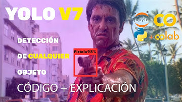 Detectar CUALQUIER objeto PERSONALIZADO con YOLOV7 usando Google Colab [código] [FACIL] + Explicado
