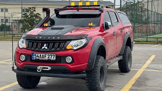 4X4 Mitsubishi L200 Deri Koltuk, Koltuk Isıtma Aracımızı Inceledik, Dilerseniz Detaylıda Çekeriz..