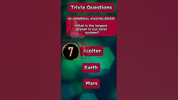 What is the largest planet in our solar system? 😘 #riddlelover #riddleaddict #facts #riddlesee #quiz