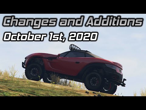 GTA Online Changes and Additions: October 1st, 2020 (2x$ Bonuses, Login Unlocks, and More)