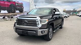 2018 Toyota Tundra 4x4 CrewMax Platinum 1794 Edition 5.7 V8 / 381HP, LOADED! now at Thorncrest Ford.