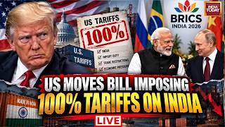 US News LIVE: US-India Trade News | Trump Moves Bill Imposing 100% Tariffs On India | PM Modi- Putin