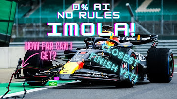 IMOLA! ~ Can I lap the whole grid in 5 laps 0% AI and no rules
