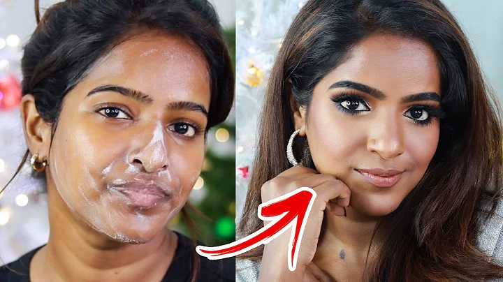 Christmas/New Year Party Glam Makeup Transformation