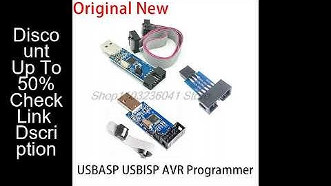 1PCS /5pcs USBASP USBISP AVR Programmer USB ISP USB ASP ATMEGA8 ATMEGA128 Support Win7 64 skt500