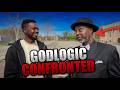 OG Dearborn Muslim CONFRONTS GodLogic FACE TO FACE At MOSQUE 