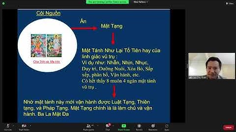Lớp Học Cội Nguồn Khoá 5 Buổi 11