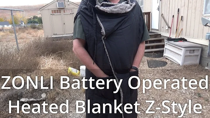 ZONLI Battery Operated Heated Blanket  Z Style