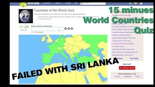 World Country 15 minutes Quiz
