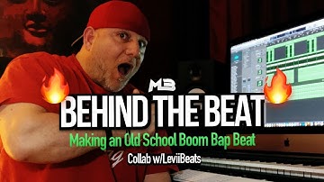 Making an Old School Boom Bap Beat | Collabing on a Beat | Logic Pro X (MaxxBeats)
