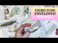 Using junk mail envelopes  tutorial  junk journal pockets  snailmail diycrafts craftwithme